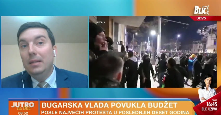 protesti u Bugarskoj, Dušan Ilić