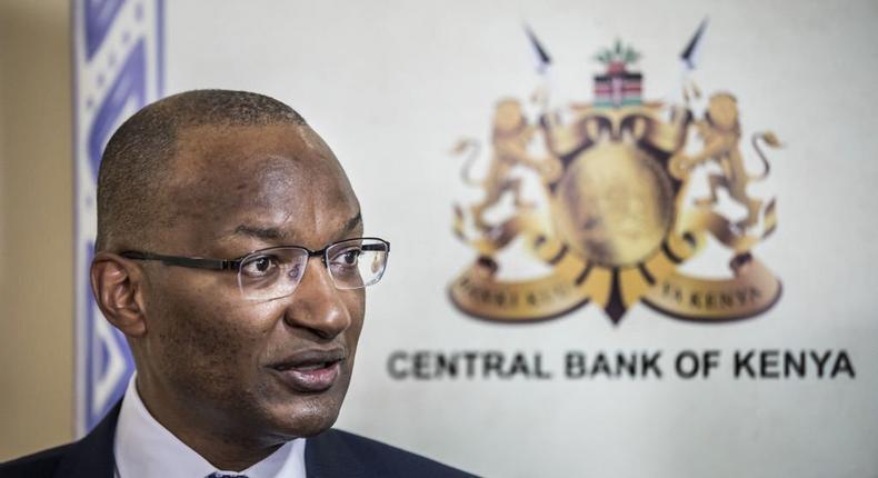 Patrick Njoroge, governor of Kenya's central bank, speaks during a news conference at the central bank headquarters in Nairobi, Kenya, on Tuesday, Sept. 19, 2017. Photographer: Luis Tato/Bloomberg via Getty Images