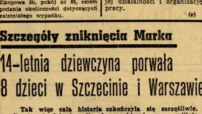 Czternastolatka porywała dzieci w całej Polsce. Miała tak silny instynkt macierzyński