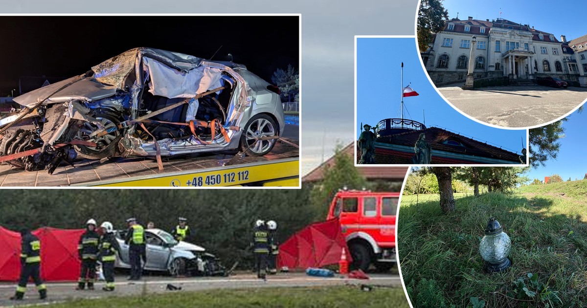 Tragedia w Wielowsi. Nie żyje dwóch nastolatków, trzech walczy o życie. Wiemy dokąd jechali