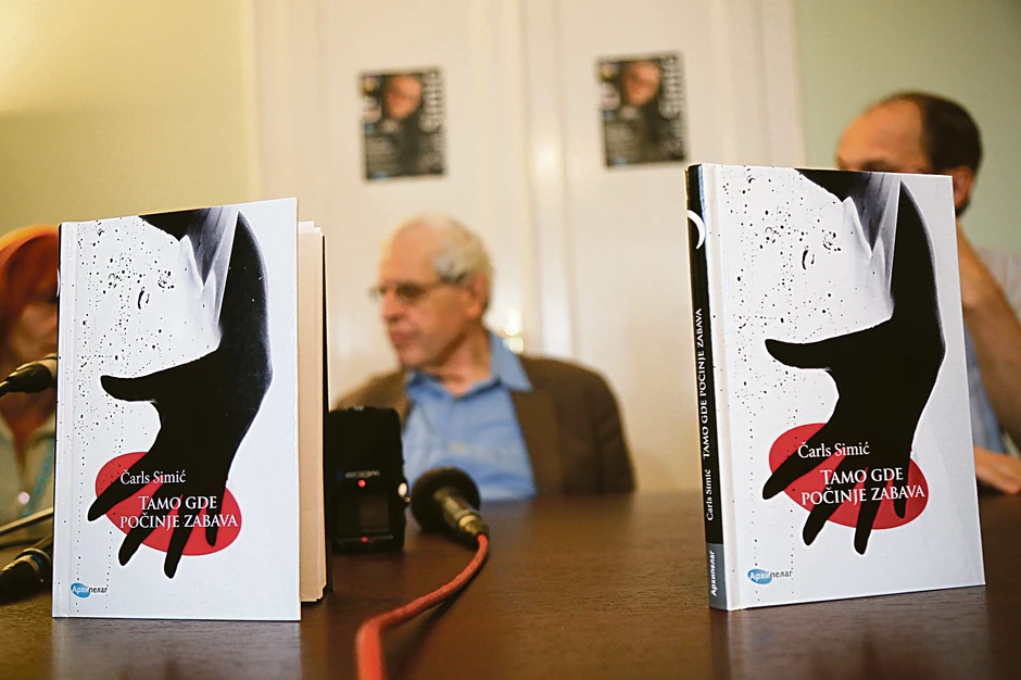 Knjiga Čarlsa Simića "Tamo gde počinje zabava"