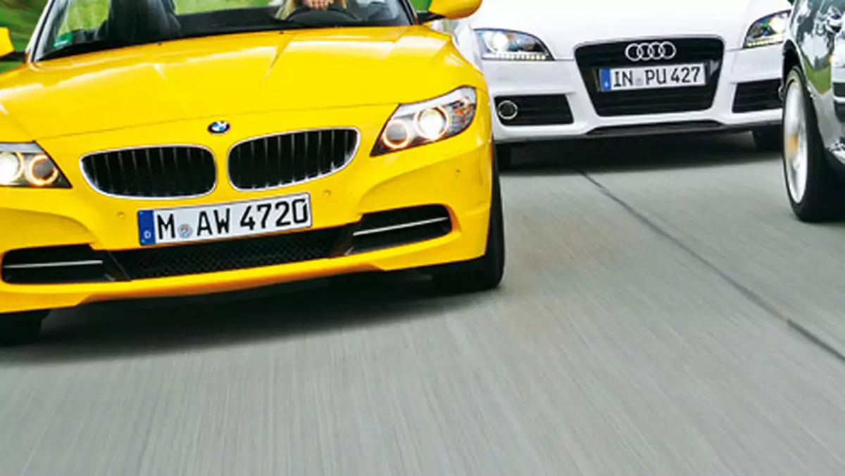 Mercedes SLK kontra BMW Z4 i Audi TT Roadster: sprawdziliśmy, czy ten Mercedes nadal budzi emocje?