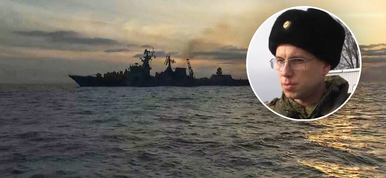Syn dowódcy dywizji Floty Czarnomorskiej Federacji Rosyjskiej zginął na krążowniku Moskwa