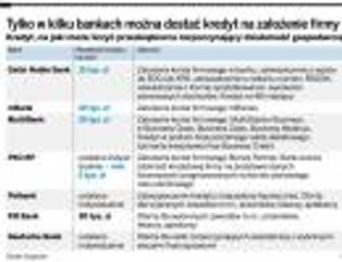 Kredyty na start w biznesie: banki nie chcą pożyczać młodym firmom