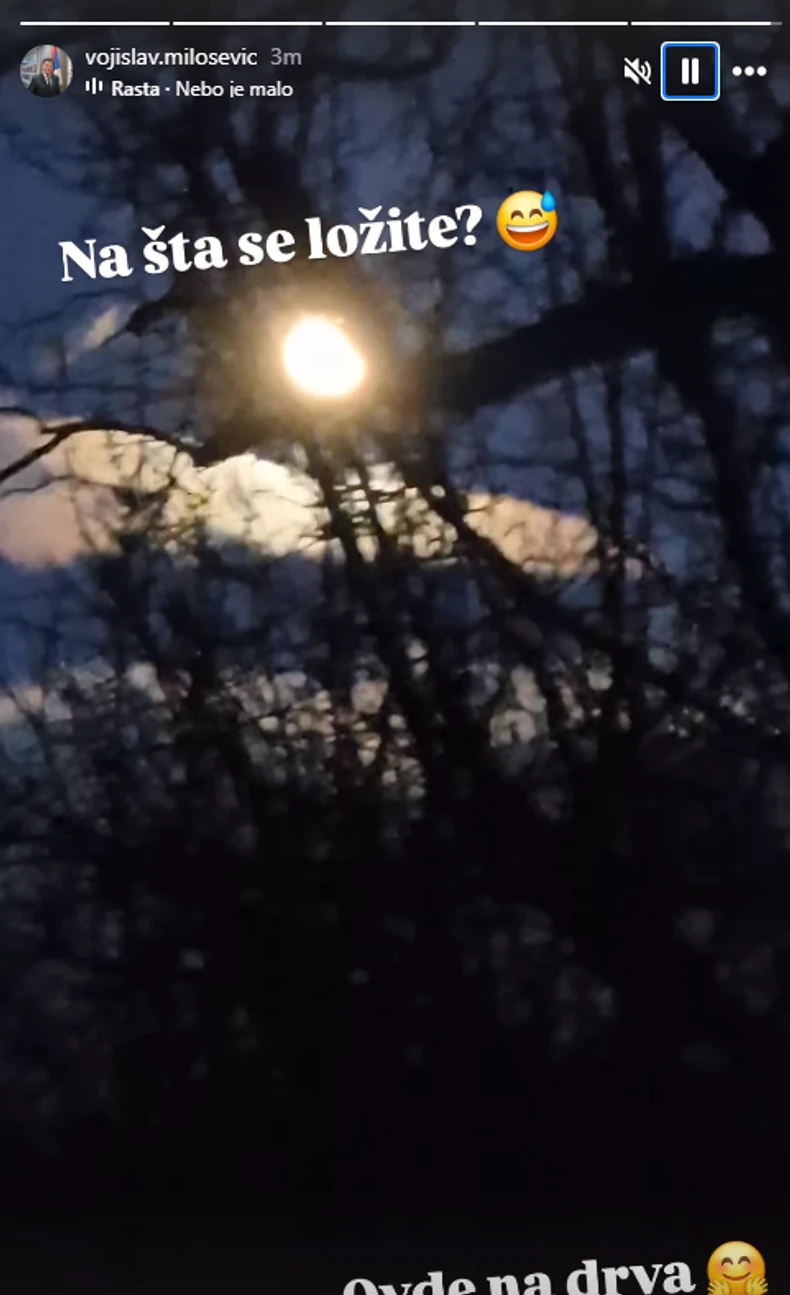 Voja otišao u šumu