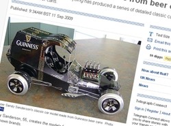 Z puszek po piwie składa... auta