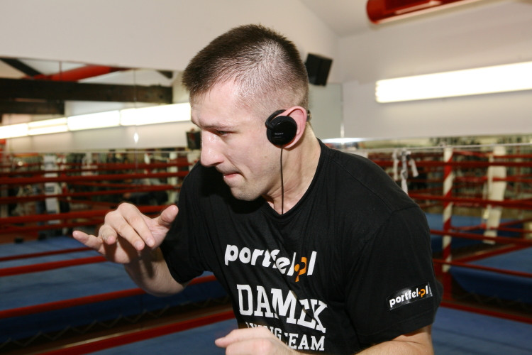 Trening Tomasza Adamka