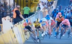 Po koszmarnej kraksie na Tour de Pologne Jakobsen znów wsiadł na rower