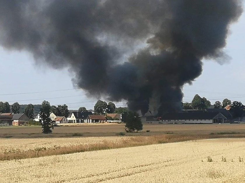 Pożar w Chróścinie Opolskiej