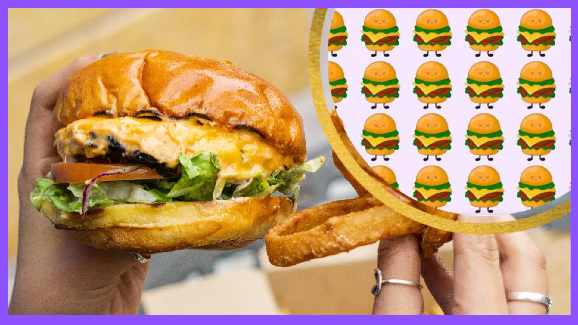 Który cheeseburger nie pasuje do reszty? Na odpowiedź masz dziewięć sekund