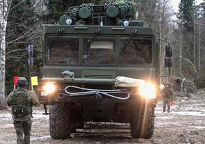 Ruski raketni sistem "orešnik" tokom obuke na neotkrivenoj lokaciji u Belorusiji