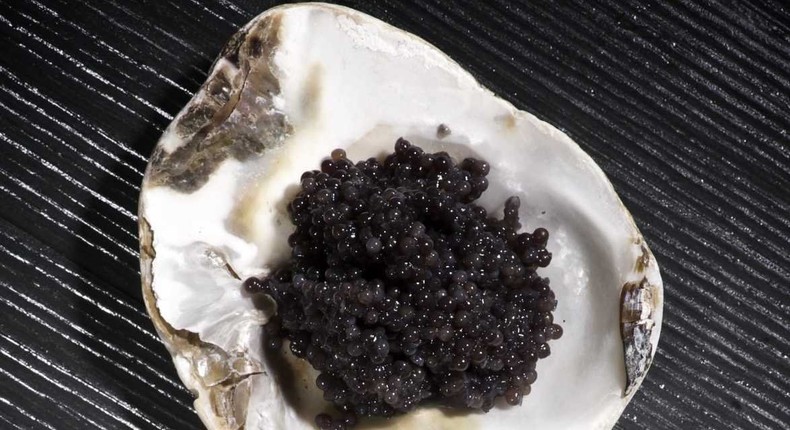 beluga salmon caviar