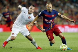 Barcelona lepsza od Romy. Szczęsny skapitulował po strzałach Neymara i Messiego. WIDEO