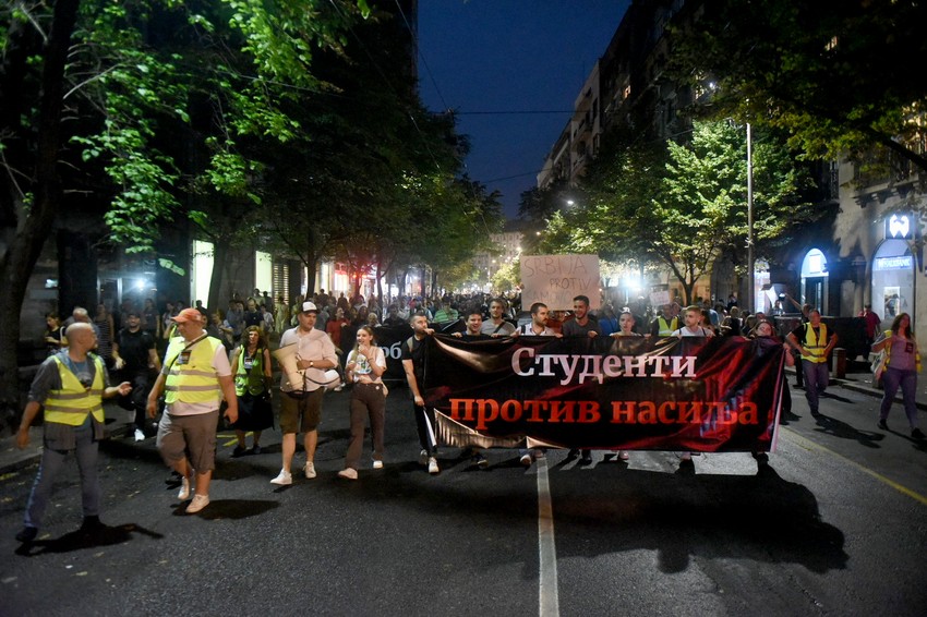 Protest "Srbija protiv nasilja" 