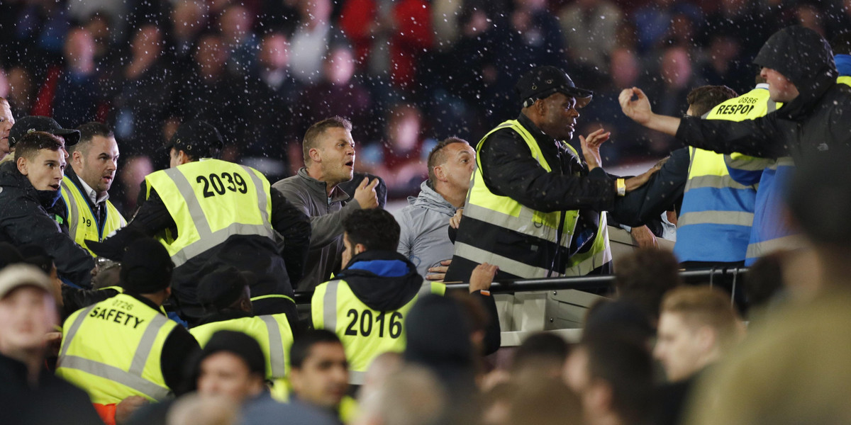 Ostra jatka na stadionie w Anglii. A oni czepiają się Polaków