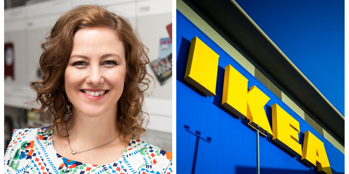 Karin Sköld pracowała jako dyrektorka regionalna i była odpowiedzialna za 9 sklepów IKEA w Polsce, poza Warszawą.