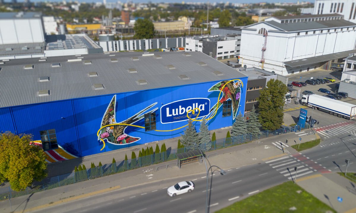 Lubella świętuje Dzień Makaronu w wielkim stylu. Lublin zyskał mural, który robi wrażenie!