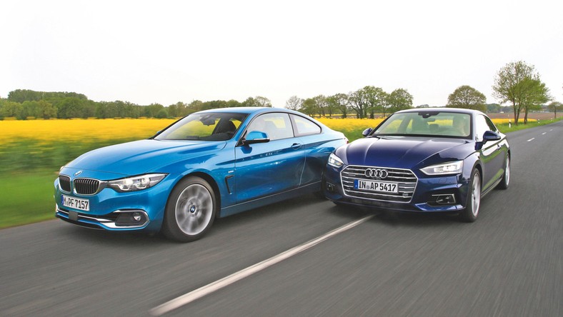 Audi A5 kontra BMW 430i brakuje tylko dwóch cylindrów