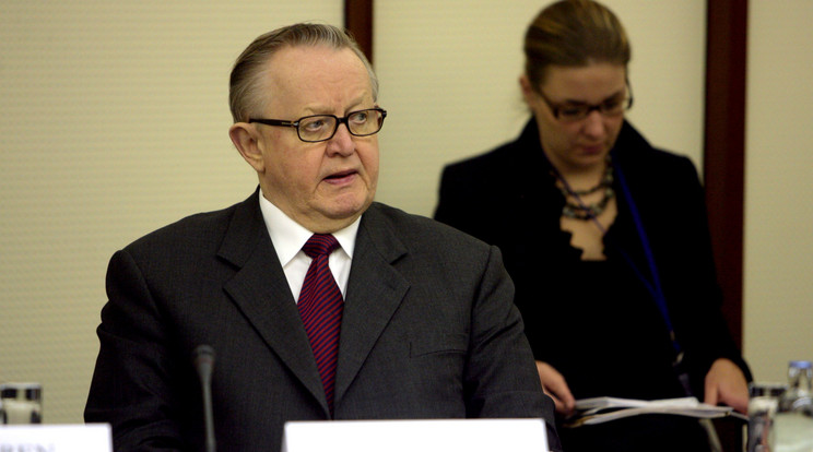 Két évvel ezelőtt, 2021-ben jelentették be, hogy Martti Ahtisaari volt finn elnök előrehaladott Alzheimer-kórban szenved / Fotó: Northfoto