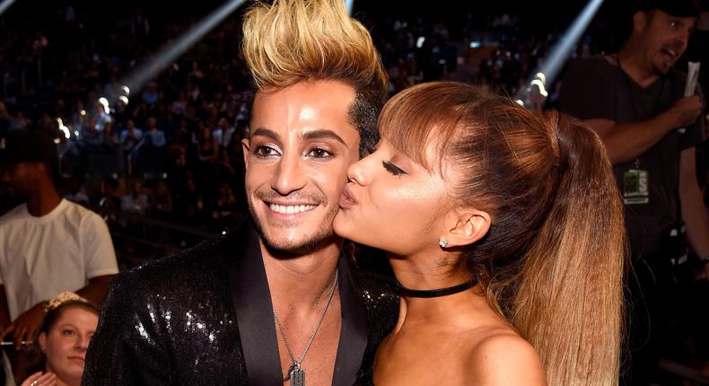 Frankie Grande and sister Ariana Grande.Kevin Mazur/Getty Images