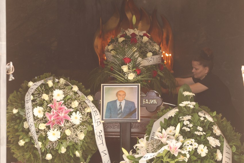 Andrija Bajić sahrana