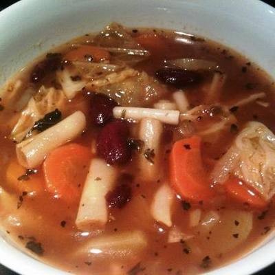 Minestrone leves