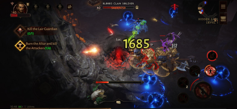 Diablo Immortal - screenshot z gry (wersja na Androida)