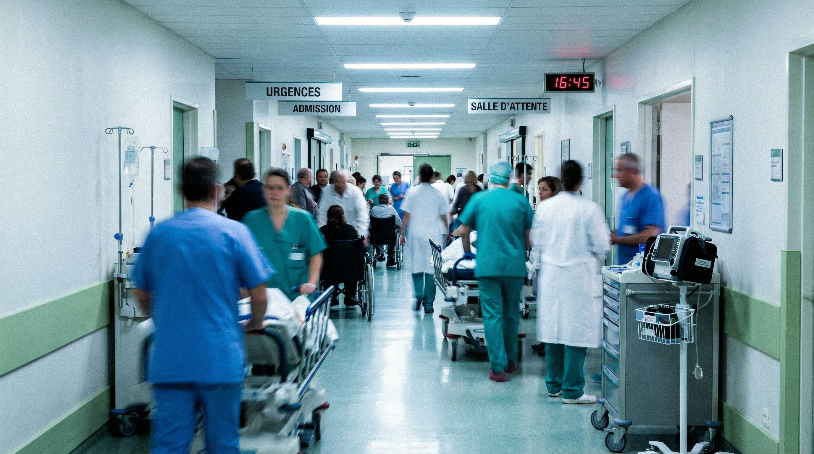 Grippe: le pic est passé, mais les hôpitaux restent sous tension