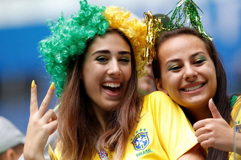 Mundial w Rosji 2018: Fanki Brazylii podbijają Rosję. Gorące!