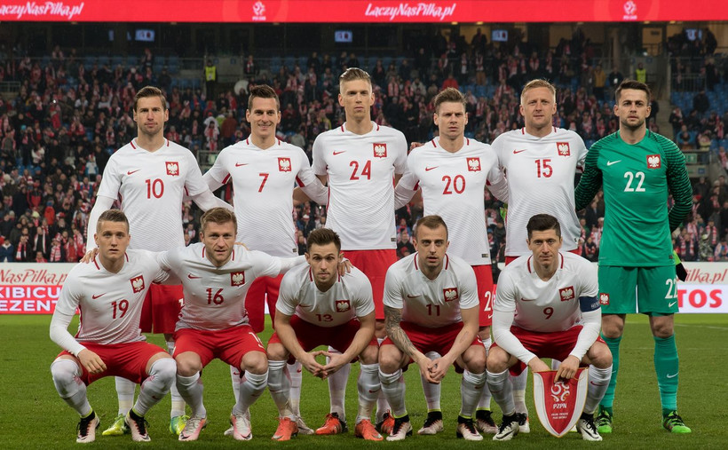 Oprócz Brazylii i Niemiec do faworytów zaliczane są także ekipy Hiszpanii i Francji. Na zdjęciu: Reprezentacja Polski