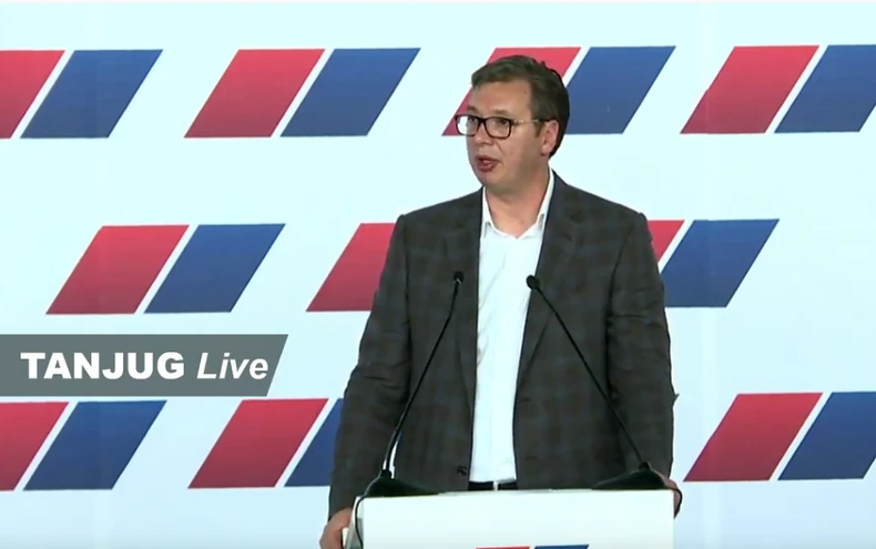 Vučić na sednici glavnog odbora SNS-a