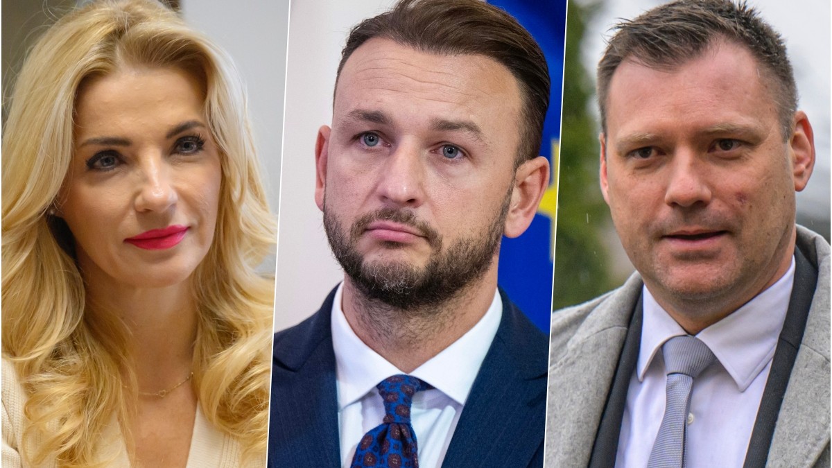 Ministri Martina Šimkovičová, Matúš Šutaj Eštok a Tomáš Taraba. 