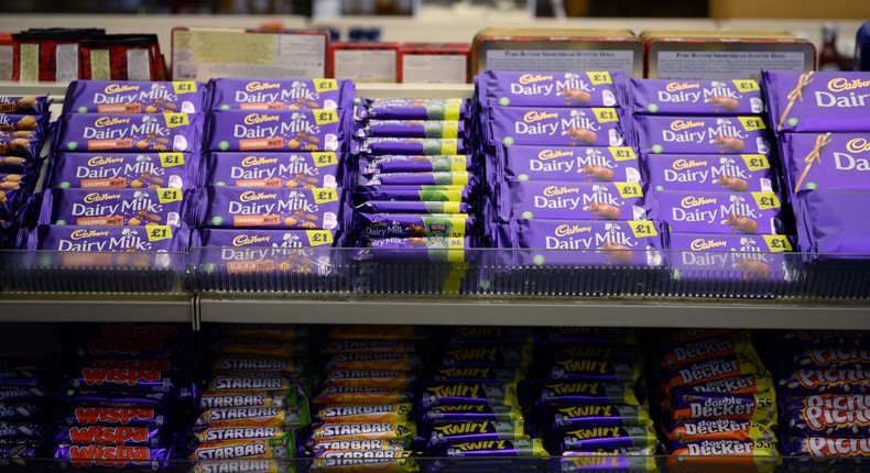 Cholocate brand Cadbury has lost its Royal Warrant, held since 1854.Sebastian Gollnow/picture alliance via Getty Images