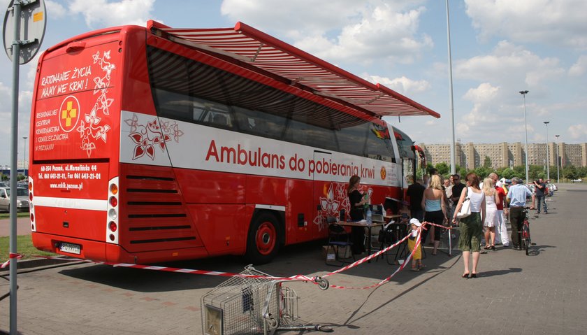 W najbliższy czwartek w Gdyni odbędzie się ambulansowa zbiórka krwi