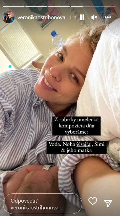 Veronika Cifrová Ostrihoňová s manželom Sajfom sú dvojnásobnými rodičmi. K Sáre pribudol Šimon Koloman.