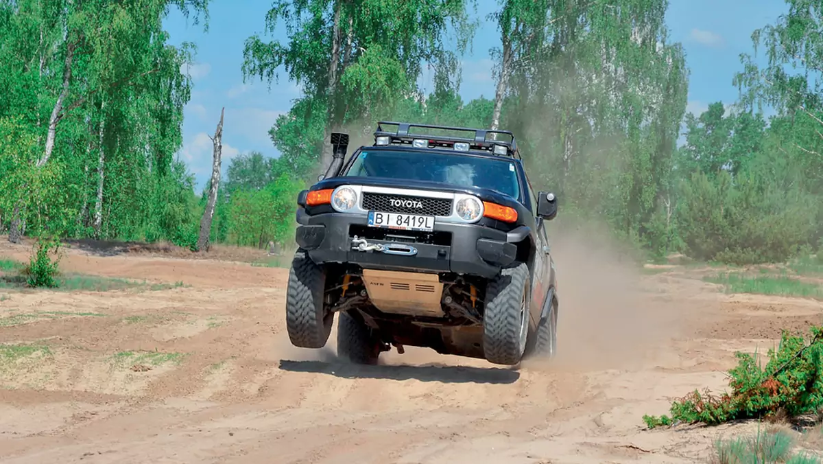 Test Toyoty FJ Cruiser z instalacją LPG