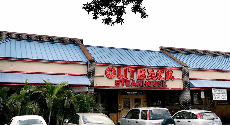 Outback Steakhouse stopped advertising on Tucker Carlson's Fox News ...