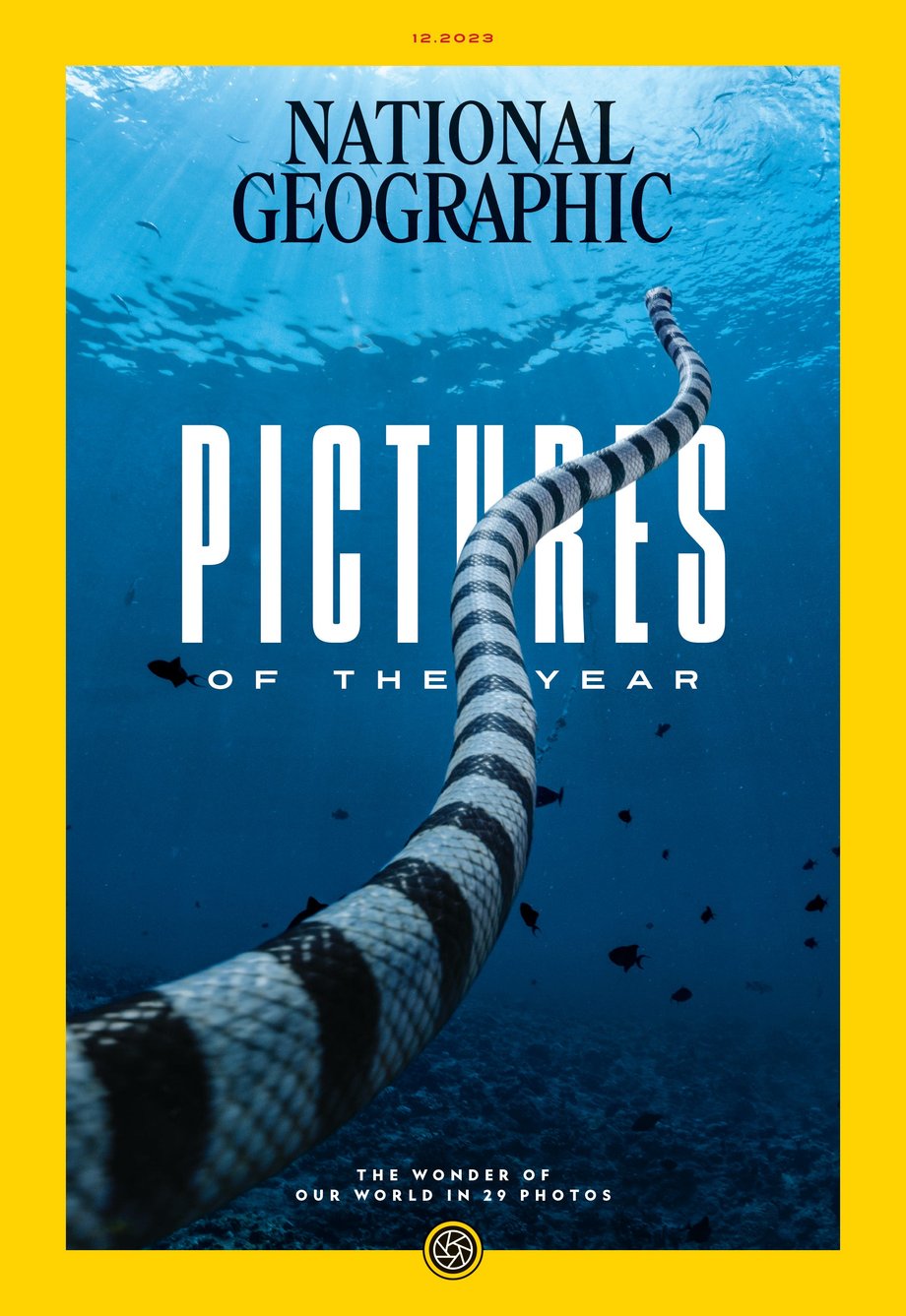 Okładka National Geographic z grudnia 2023 r.