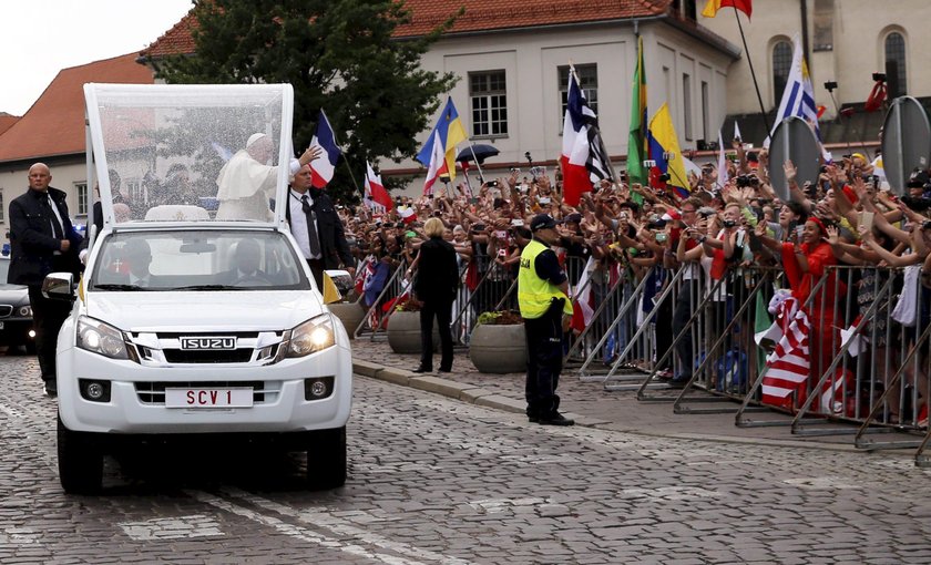 Papież Franciszek na ŚDM 2016 w Krakowie