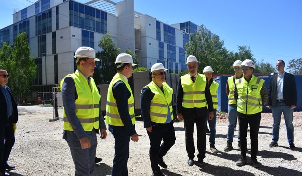 Obilazak radova novog Studentskog doma u Nišu