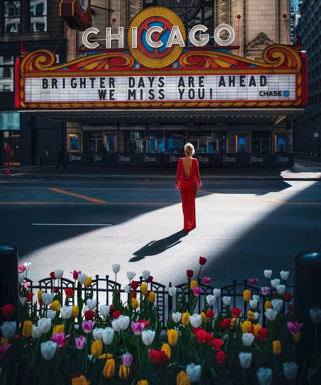 Bożena Budzyńska w Chicago