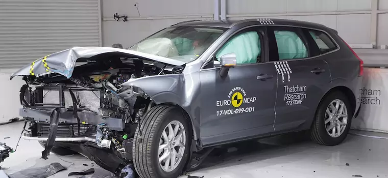 Crash testy Euro NCAP: osiem aut z pięcioma gwiazdkami