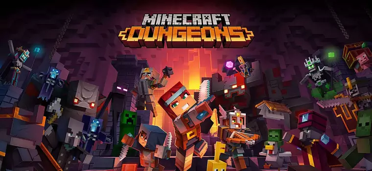 Minecraft Dungeons na nowym gameplayu. Twórcy pokazują lokacje w grze