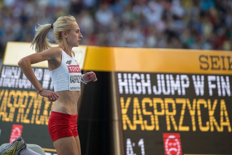 Długonoga Polka miss Mistrzostw Świata w Moskwie