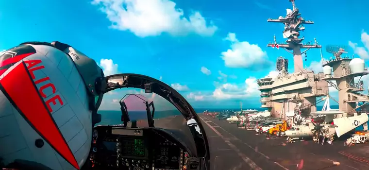 To najlepsze lotnicze wideo w historii? Zobacz niesamowite ujęcia z myśliwców US Navy