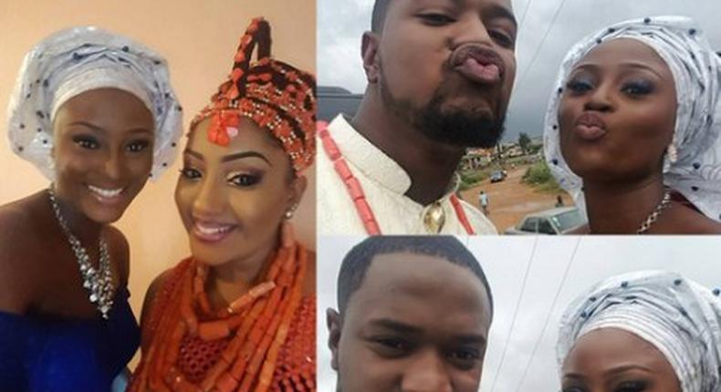 Nollywood actor, Mofe Duncan, and his fiancée held their traditional wedding today  