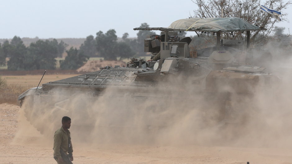 Izraelskie wojsko w Strefie Gazy