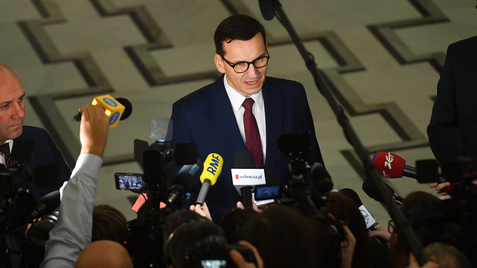 Mateusz Morawiecki w Sejmie