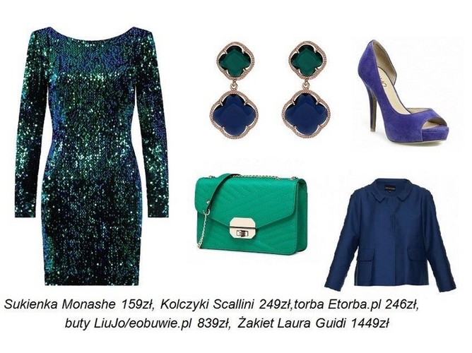 Kobalt i zieleń - modne STYLIZCJE na lato