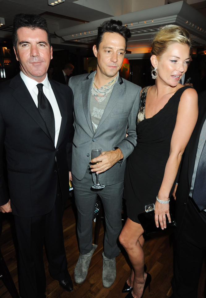 Simon Cowell, Jamie Hince i Kate Moss